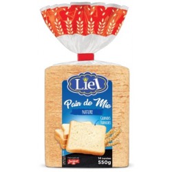 PAIN DE MIE NATURE 550G