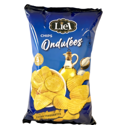 CHIPS GAUFFRE ONDULEES 160Gr