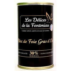 BLOC DE FOIE GRAS D’OIE 180Gr